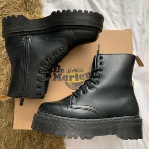 (SOLD) Dr. Martens Vegan Jadon II Mono Platform Boots